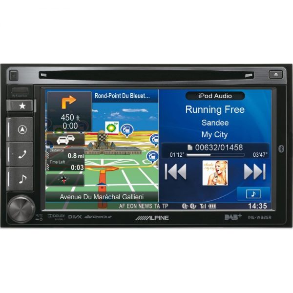 Alpine INE-W925R DAB, CD, DVD, iPhone, Bluetooth, Navigation