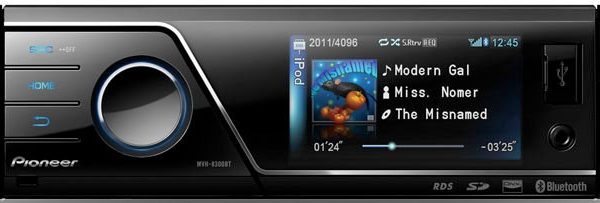 Pioneer MVH-8300BT - USB Digital Media Receiver with Bluetooth