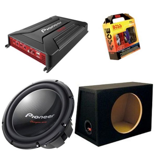 Pioneer 12" Sub & Amp MOSFET 1400 Watt Deal