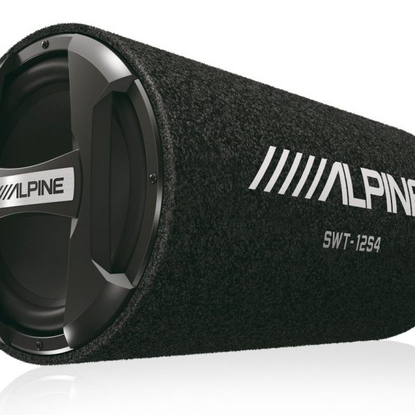 Alpine SWT-12S4 1000W Bass Reflex Sub with Tube Enclosure