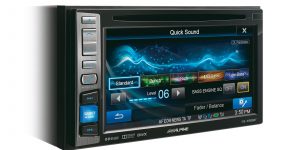 Alpine IVE-W585BT - 6.1" Double Din CD, DVD, USB, Bluetooth Screen