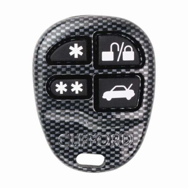 904100 Clifford - 4 Button "Carbon Fibre" Remote Control Keyfob
