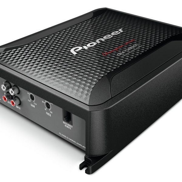 Pioneer GM-D8601 Mono 1600W Class-D Car Amp with Bass Boost Remote