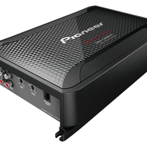 Pioneer GM-D9601 Mono 2400W Class-D Car Amp with Bass Boost Remote